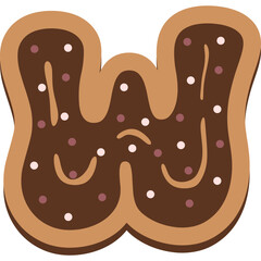 Alphabet Chocolate Cookies