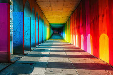 Technological innovation inspired by the colors of a rainbow