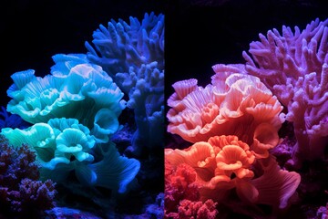 Underwater Coral Glow: Mesmerizing Reef Gradients