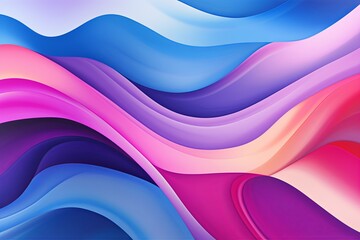 Obraz premium Urban Graffiti Art Gradients: Vibrant Color Wave Street Art