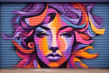 Urban Graffiti Art Gradients: Street Art Color Blend Vision