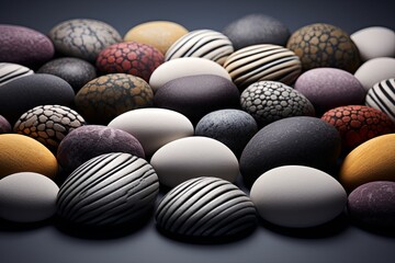 Zen Garden Stone Gradients: Elegant Rock Gradient Harmony