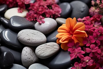 Zen Garden Stone Gradients: Serene Hues of Peaceful Pathways