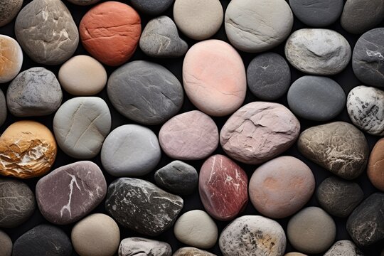 Zen Garden Stone Gradients: Harmonious Rock Color Wash Bliss