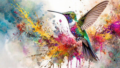 Lively hummingbird - 796194351