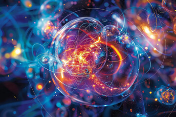 The intricate dance of protons and neutrons in atomic fusion
