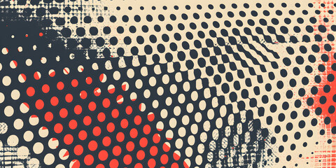 Halftone dot pattern overlay, adding a vintage comic book or pop art feel to graphic design projects