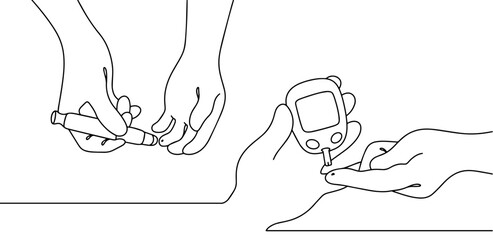 Measuring blood glucose
