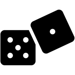Black Dices And Combinations Icon Pack