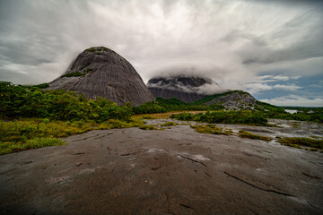 Guainía, Colombia. The big and amazing mountain of Mavicure, Pajarito (Little Bird)