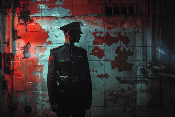 A covert operative gathers vital intelligence behind enemy lines