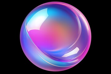 Iridescent Soap Bubble Gradients: Shimmering Spectrum Ecstasy