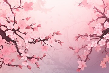 Sakura Dawn: Soft Cherry Blossom Gradients in Radiant Pink Hues