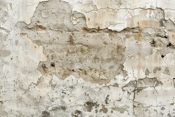 Concreto Texture: Grunge Aged Dirty Vellum Wall with Rough Surface Material Textured with Gray