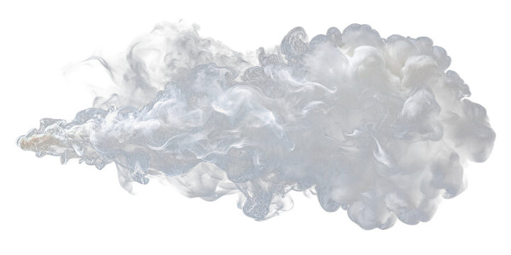 colorful smoke with transparent background