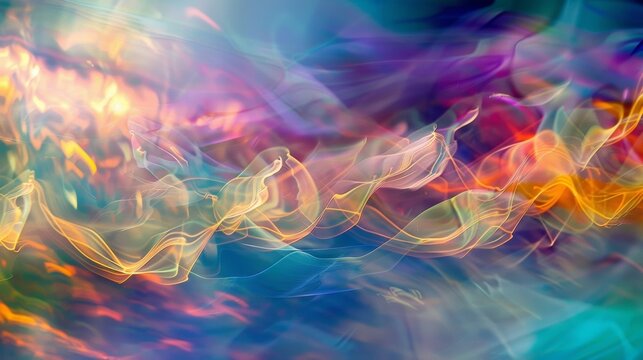 Defocused abstract shapes and patterns intertwine in a surreal landscape inviting the curious mind to wander and create its own stories and ideas. .