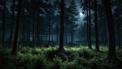 Fototapeta premium morning in the forest