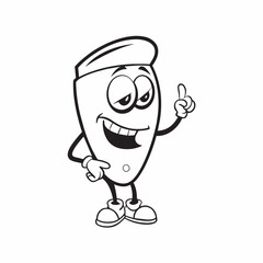 Cool Cartoon Smile Emoticon Character (23)