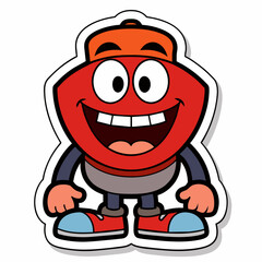 Cool Cartoon Smile Emoticon Character (49)