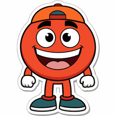 Cool Cartoon Smile Emoticon Character (54)