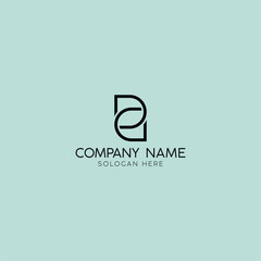 Logo brand mark for company name