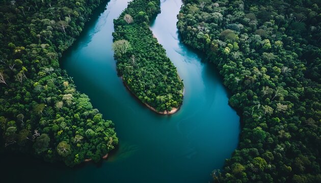 Tranquil river scene  embracing nature for mental health and dementia prevention