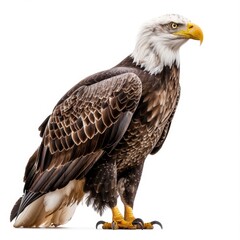 Obraz premium bird, parrot, eagle, crow on white background