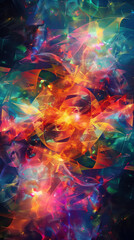 Multicolored background, multicolor bright kaleidoscope