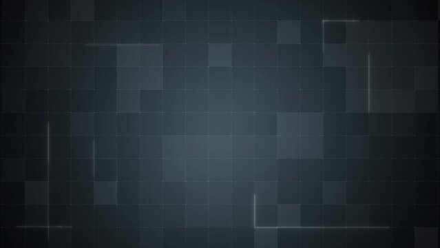 Abstract background Video overlay Futuristic HUD Head up display interface template with basic geometry grid line element. Video template widescreen aspect ratio
