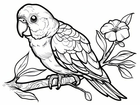 recommend clip art: Coloring Pages for Kids, Preschoolers, Simple Coloring Book, Educational, Printable, Animals