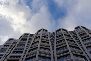 Fototapeta premium Architecture of buildings in the Netherlands, the city of Zaandam.