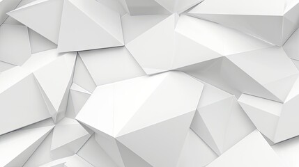 white seamless background with minimalistic geometric shapes in white and grey