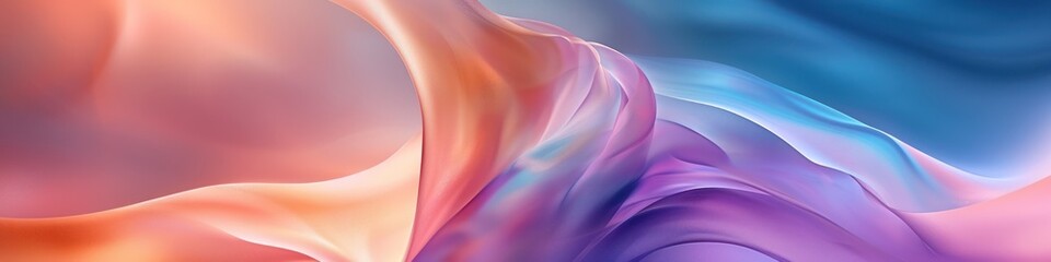 Obraz premium Colorful abstract background Ready banner. With liquid bubble tissue effects