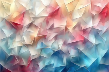 Abstract background of geometric shapes