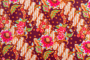 Thai traditional art style fabric background