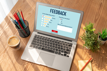 Customer feedback and review analysis by modish computer software for corporate business