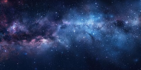 Starry Sky - A Clear Night Sky Full of Stars and Milky Way in the Universe - Sternenhimmel