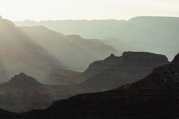 Beatiful sunrise at the Grand Canyon, Arizona, USA