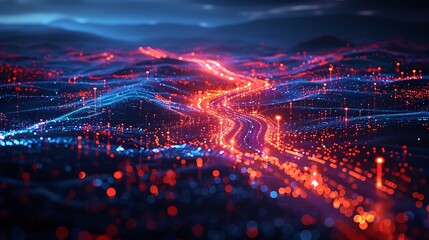 Produce a conceptual visualization of a disaster response operation as a network diagram.