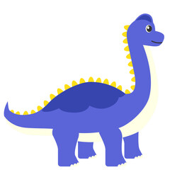 Cartoon Brachiosaurus Dinosaur