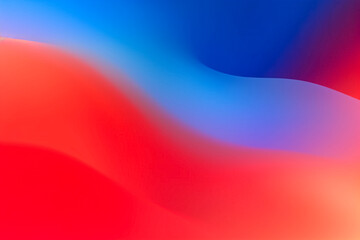 red and blue gradient abstract background