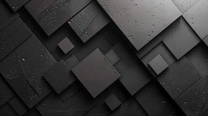 Modern Black and Grey Geometric Background
