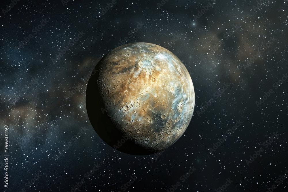 Aufkleber A stunning image of a planet in outer space. Perfect for science and astronomy related projects