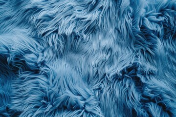 Fototapeta premium Close up of a blue furry animal, suitable for various projects