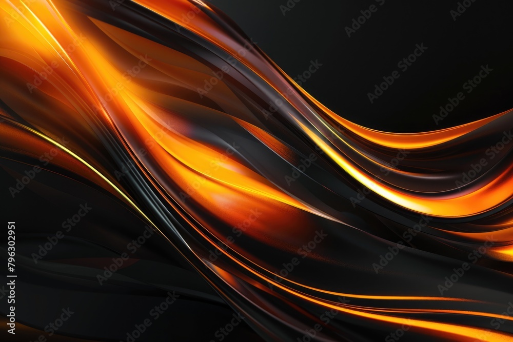 Poster a detailed view of a black and orange background. ideal for graphic design projects