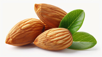 Indulge in the irresistible allure of sweet almonds with this premium food photography. Captured in stunning realism and macro detail, each almond exudes its natural sweetness