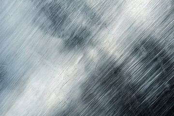 Modern Brushed Steel Texture Background.