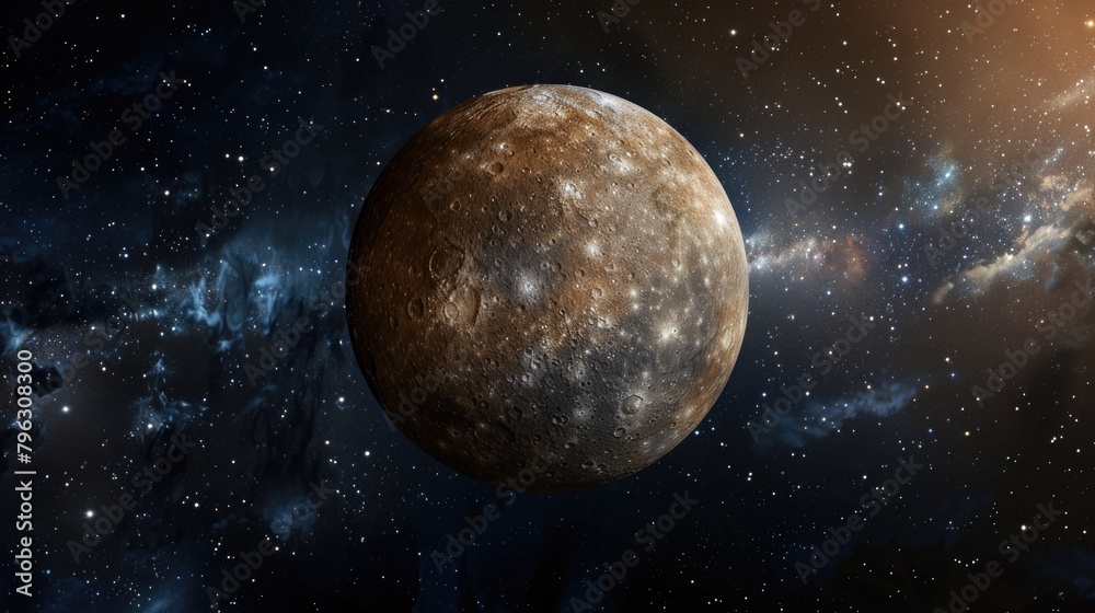 Aufkleber A stunning image of a planet in outer space. Perfect for science and astronomy projects