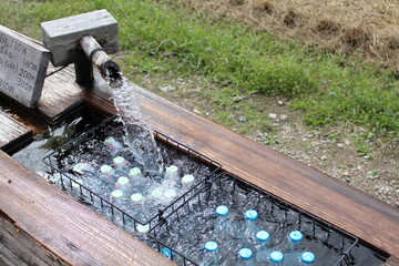 Japanese traditional way to freeze drinks