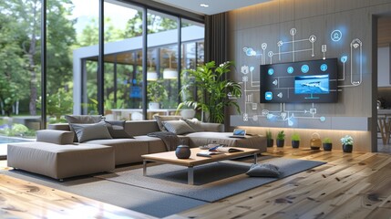 Smart Home Technology: Connected Devices in a Modern Setting